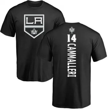 Black Men's Mike Cammalleri Los Angeles Kings Backer T-Shirt -